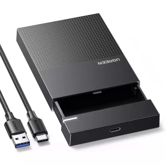 Ugreen 2.5 Inch Hard Drive Box - Black